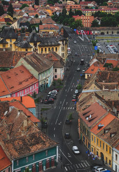 欧洲古城街景图片素材免费下载