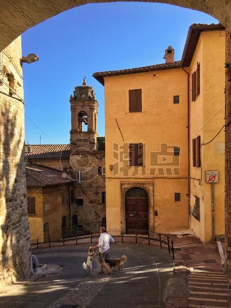 意大利古镇街景图片素材免费下载