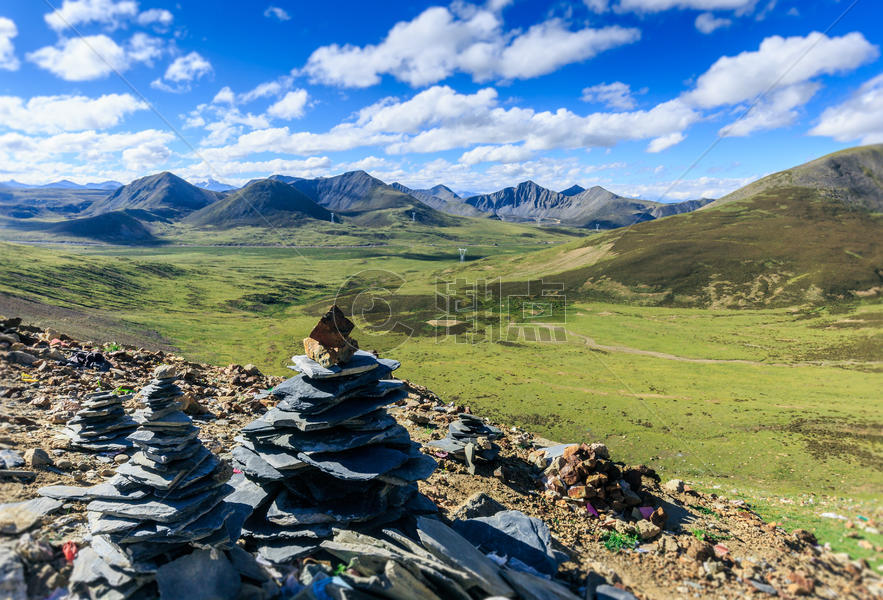 西藏高原自然风光图片素材免费下载