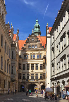 德国著名旅游城市德累斯顿建筑风光图片素材免费下载