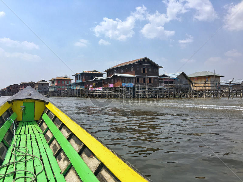缅甸著名旅游景点茵莱湖风光图片素材免费下载