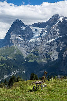 阿尔卑斯山区风光图片素材免费下载