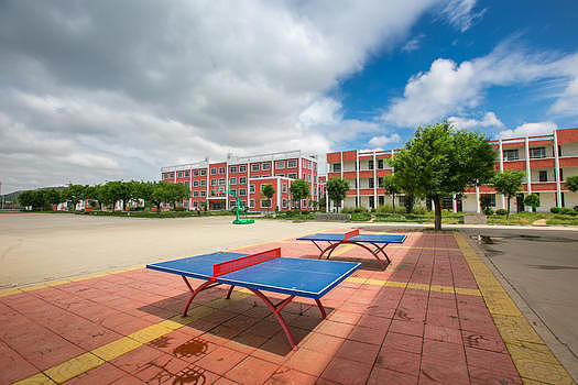 校园乒乓设施图片素材免费下载