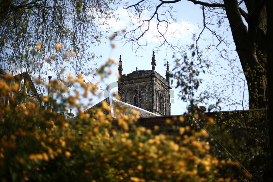 英国莱斯特大教堂图片素材免费下载