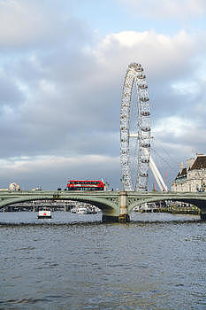 伦敦大桥伦敦眼图片素材免费下载