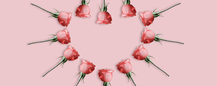 玫瑰心形图图片素材免费下载