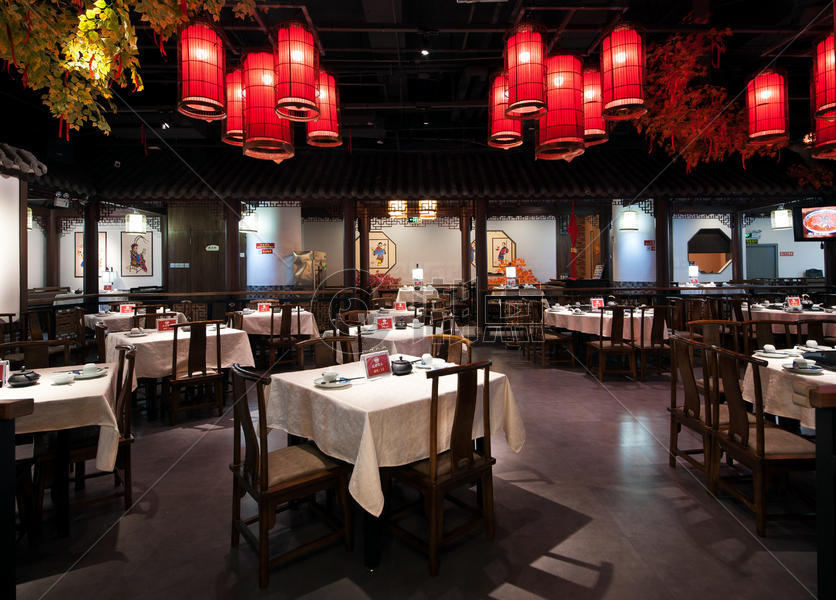 中式风格餐厅图片素材免费下载