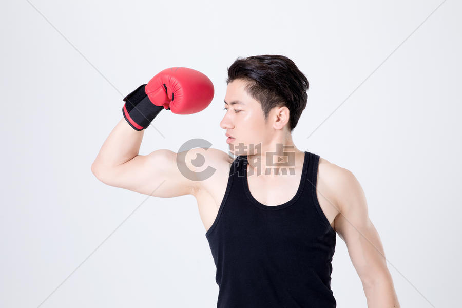 运动健身男性人像拳击图片素材免费下载
