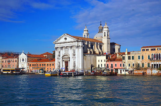 意大利威尼斯海上城市建筑风景图片素材免费下载