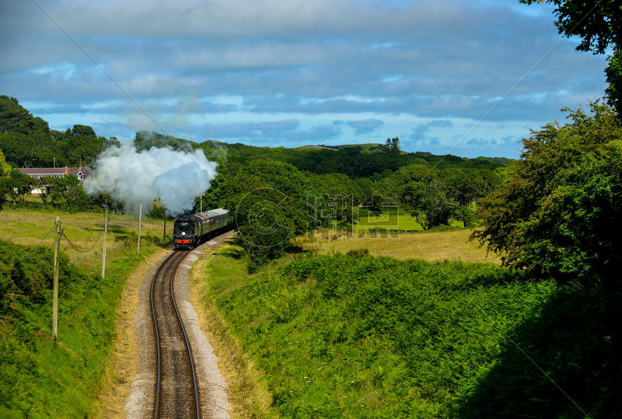 英国蒸汽火车图片素材免费下载