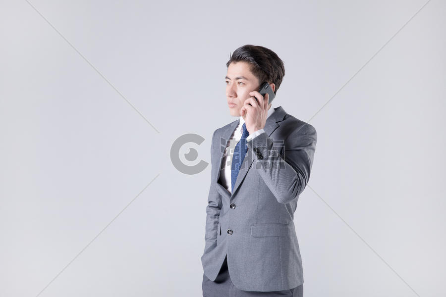 商务男性接电话图片素材免费下载