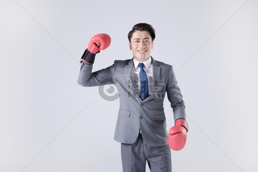 商务男性拳击手套图片素材免费下载