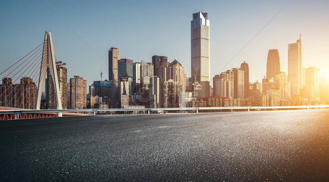 重庆城市道路背景图片素材免费下载