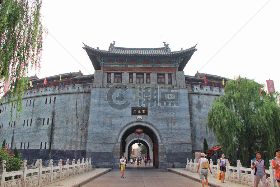 河南洛阳丽景门老街摄影图5184*3456图片素材免费下载-编号806060-潮点视频