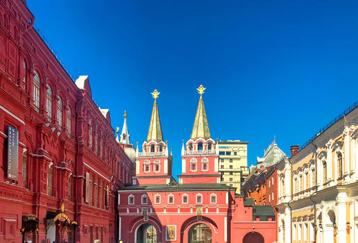莫斯科红场北入口图片素材免费下载
