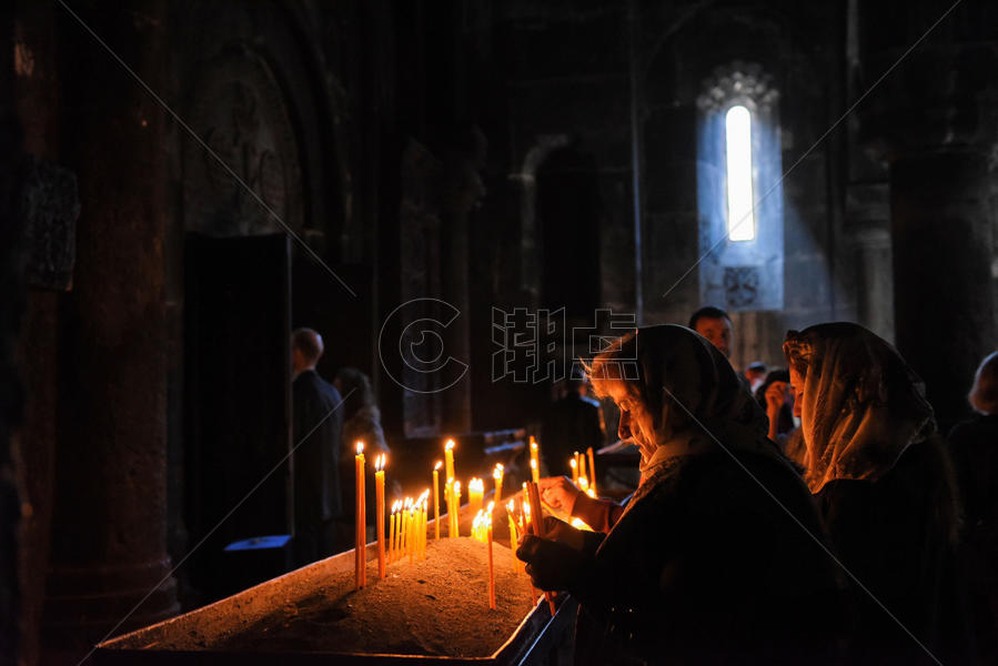 亚美尼亚修道院祈祷图片素材免费下载