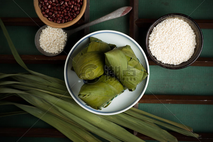 包端午节粽子食材图片素材免费下载