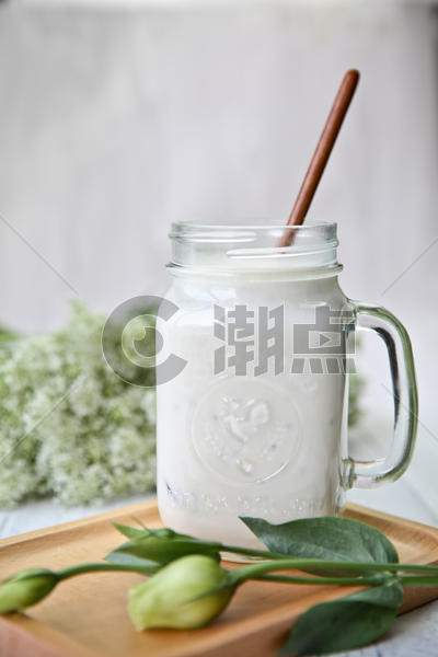 手工风味酸奶健康特饮图片素材免费下载