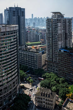 重庆高楼层层叠叠图片素材免费下载