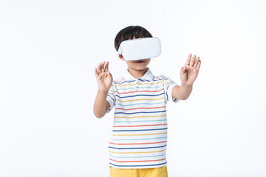 儿童体验VR图片素材免费下载