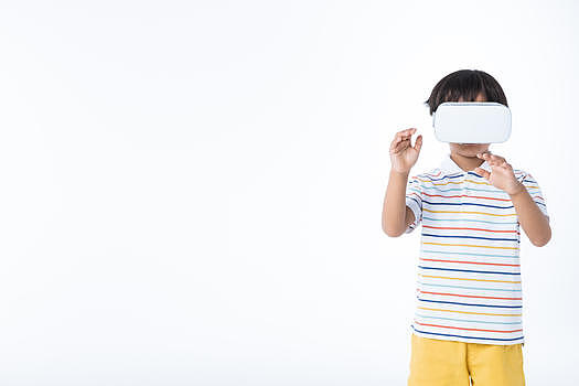 儿童体验VR图片素材免费下载