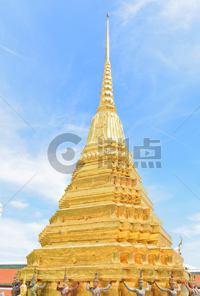 泰国曼谷大皇宫佛塔图片素材免费下载