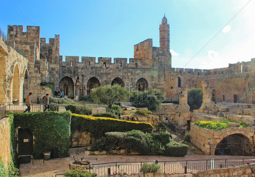 以色列耶路撒冷大卫之城图片素材免费下载
