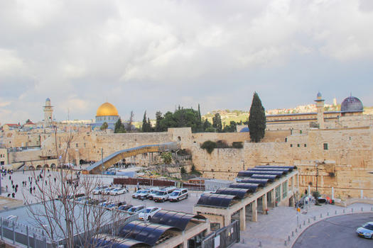 以色列耶路撒冷老城哭墙图片素材免费下载