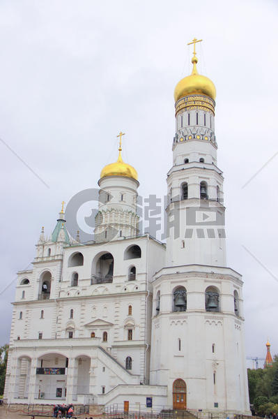 俄罗斯莫斯科克里姆林宫内教堂图片素材免费下载