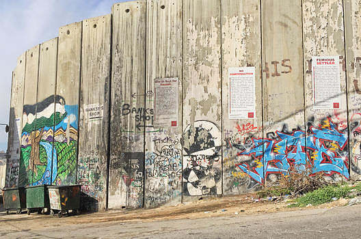 以色列巴勒斯坦隔离墙图片素材免费下载