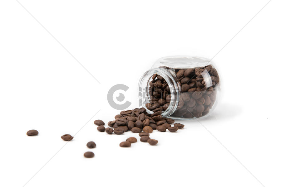 散落的咖啡豆图片素材免费下载