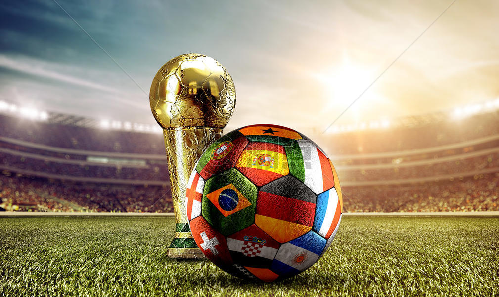 世界杯足球背景图片素材免费下载