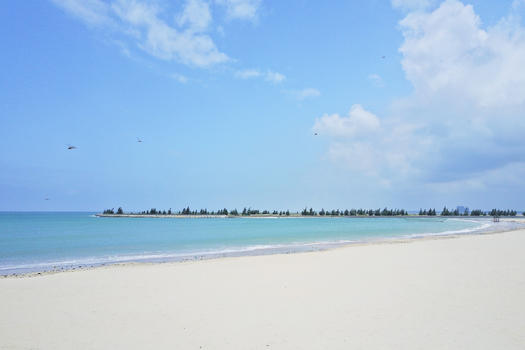 海南东郊椰林沙滩图片素材免费下载