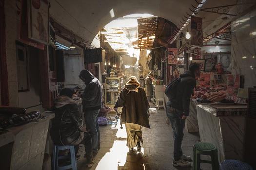 摩洛哥老市场街景图片素材免费下载