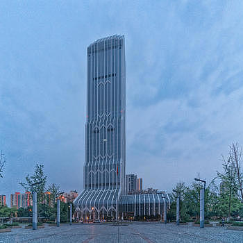 武汉出版集团火箭发射造型办公楼图片素材免费下载