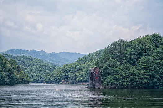 武汉木兰天池湖景图片素材免费下载