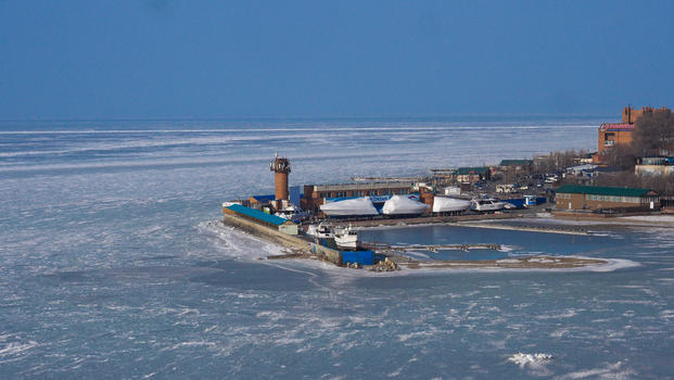 海参崴冰湖图片素材免费下载