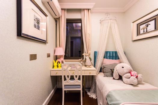 可爱温馨的儿童卧室图片素材免费下载