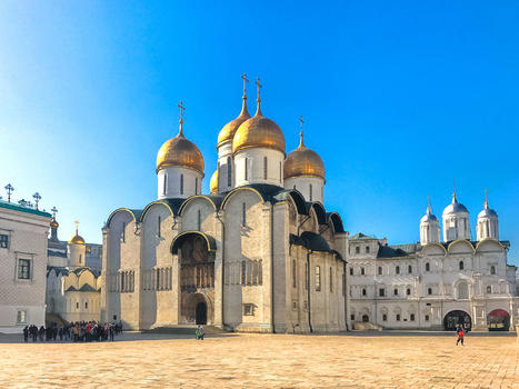 莫斯科圣母升天大教堂图片素材免费下载