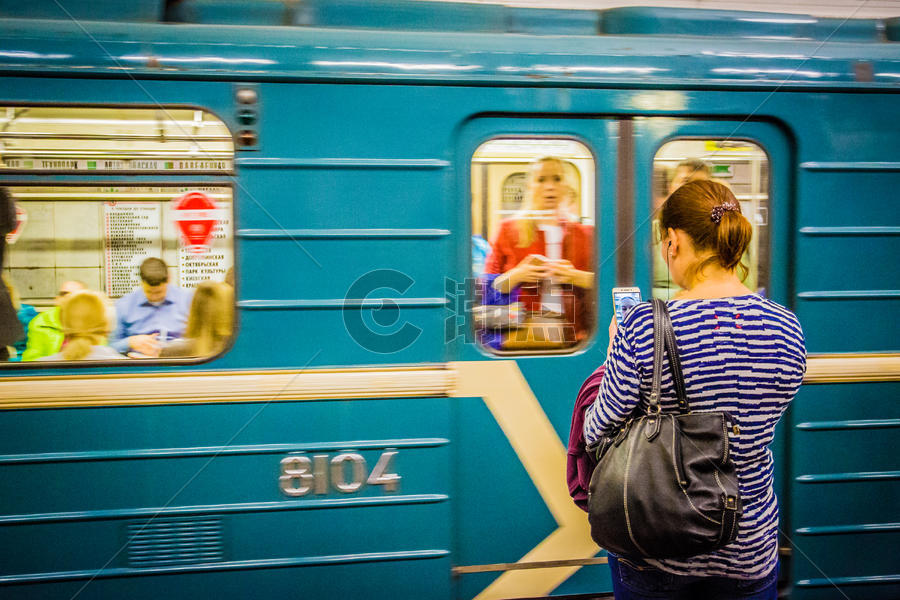 俄罗斯地铁图片素材免费下载