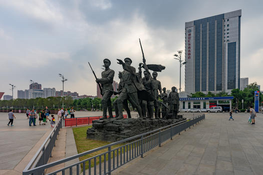 辛亥革命纪念雕像图片素材免费下载