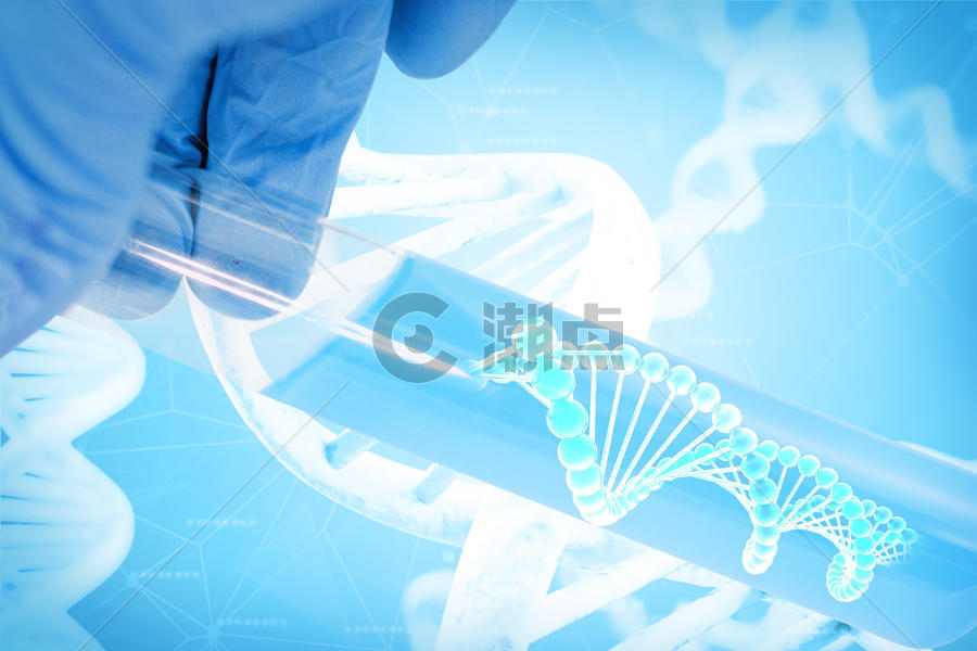 DNA技术科研医疗场景图片素材免费下载