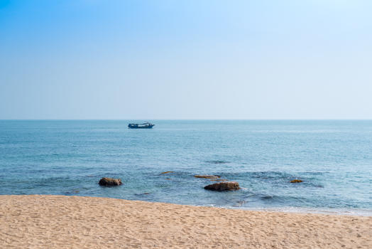 海南三亚海滨风光图片素材免费下载