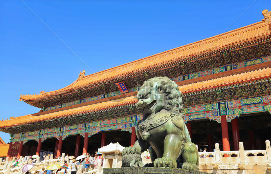 北京故宫太和门图片素材免费下载