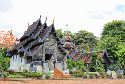 泰国清迈寺庙图片素材免费下载