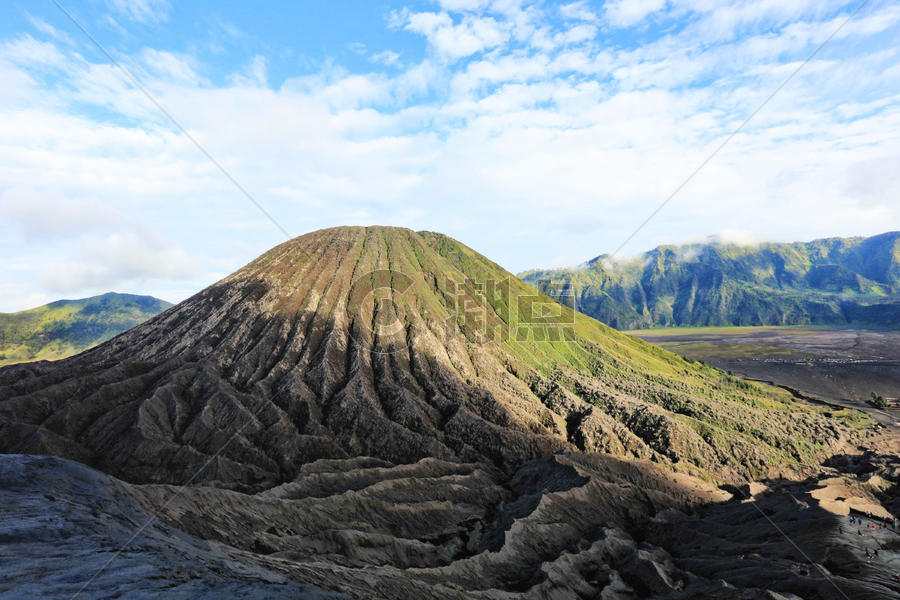 印度尼西亚日惹活火山图片素材免费下载
