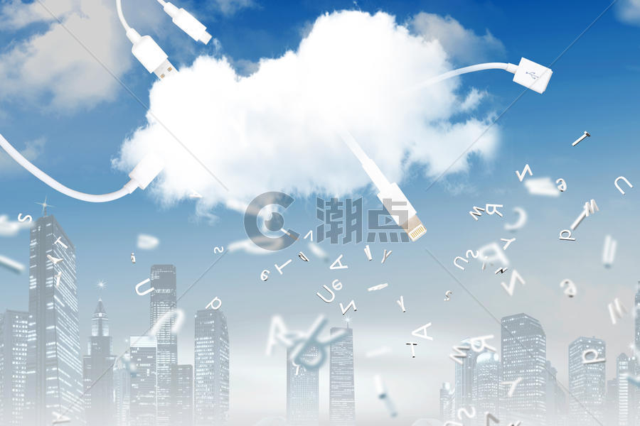 城市云端科技图片素材免费下载