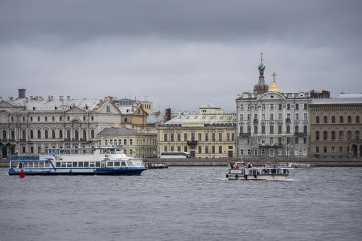 俄罗斯涅瓦河风光图片素材免费下载