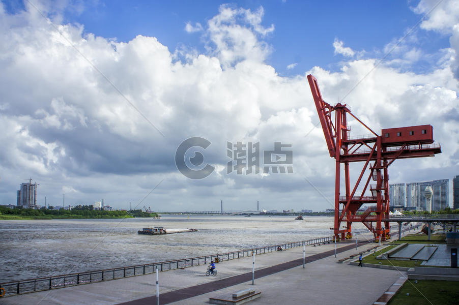 上海滨江风光图片素材免费下载