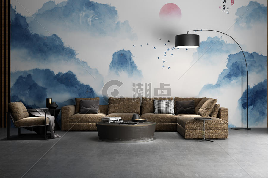 中国风背景墙图片素材免费下载